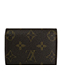 Louis Vuitton Porte-Monnaie Plat Coin Purse, back view